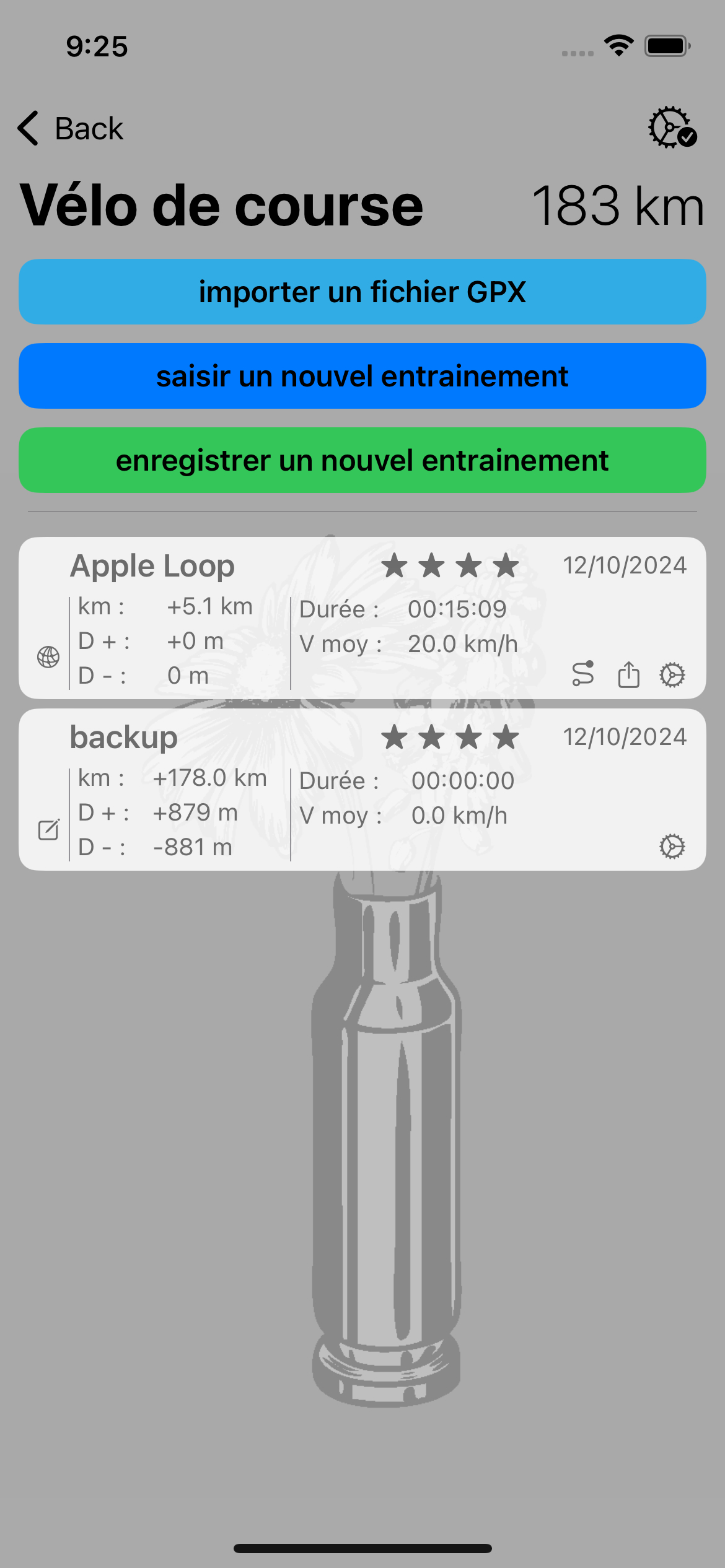 Capture d'écran du mode randonneur 2